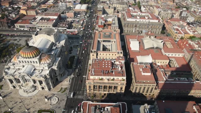 Blick-von-oben-auf-die-Stadt,-mexico-City