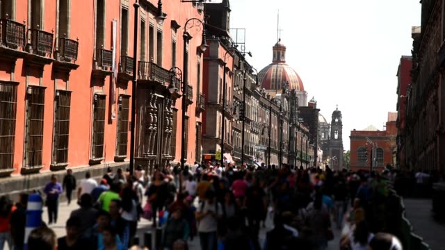 Straße-in-Mexiko-Stadt