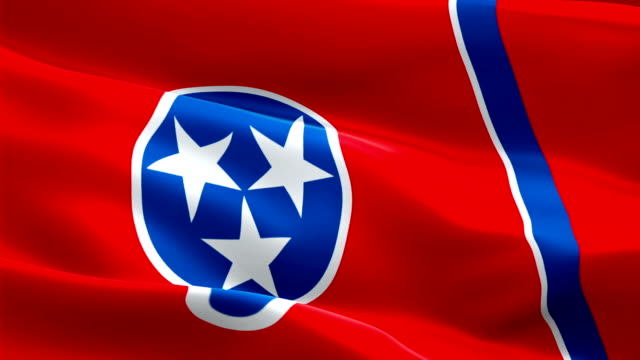 Tennessee-State-Flagge-Video-winkt-im-Wind.-Realistische-US-Staatsflagge-Hintergrund.-Memphis-Tennessee-Flag-Looping-Nahaufnahme-1080p-Full-HD-1920X1080-Filmmaterial.-Tennessee-USA-US-Land-flaggen-Video-News