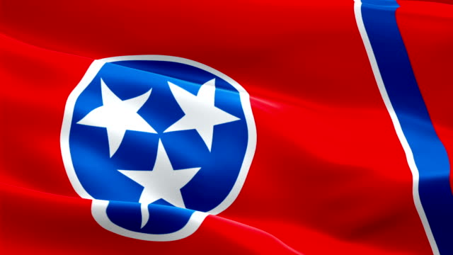 Tennessee-Flagge-winken.-National-3d-US-Flagge-winken.-U.S.-Tennessee-nahtlose-Loop-Animation.-Amerikanische-US-Staatsflagge-HD-Auflösung-Hintergrund.-Memphis-Tennessee-Flagge-Nahaufnahme-1080p-Full-HD-Video-für-die-Präsentation