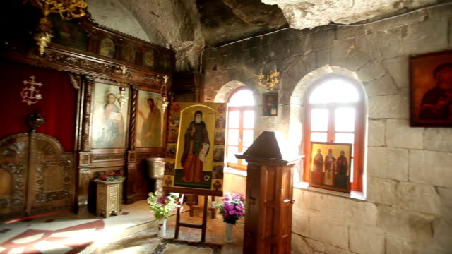 Inside-Of-Old-Church-Made-In-Rock-Mountain-2