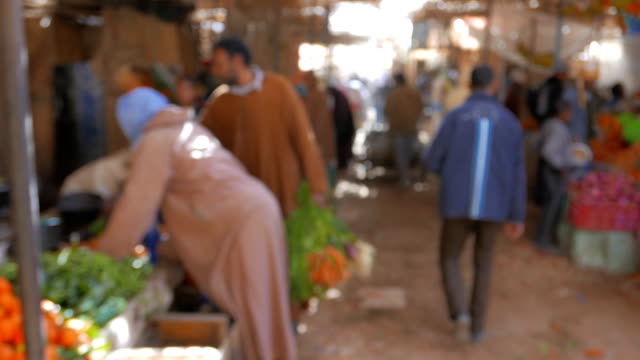 Traditionelle-marokkanische-Markt