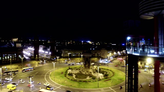 View-of-Placa-Espanya-from-the-top-of-the-shopping-center-Arenas-de-Barcelona