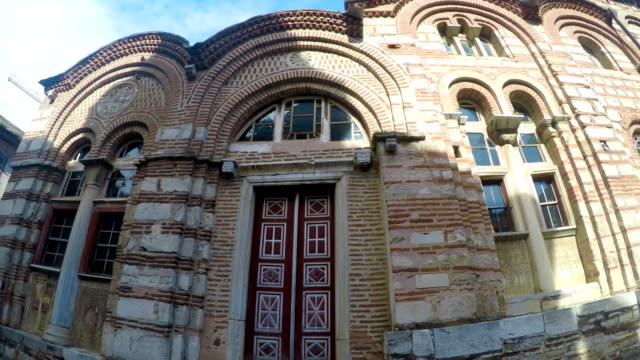 Holly-Berg-Athos-Griechenland-Mounastery-komplexen-historischen-Gebäuden
