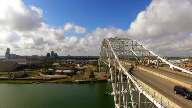 Corpus-Christi-Texas-Golf-von-Mexiko-Drehen-Becken-Brücke