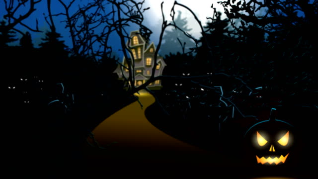 Halloween-Thema-animation