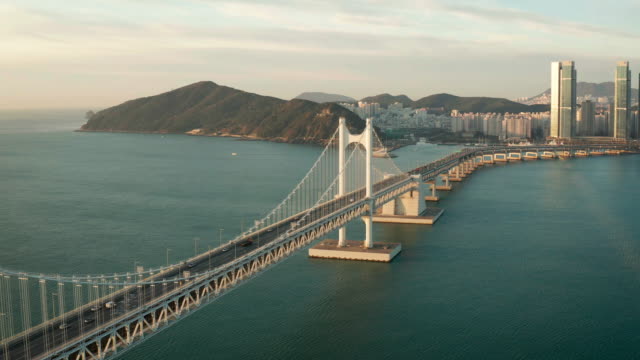 Sunrise-Luftbild-Gwangan-Brücke