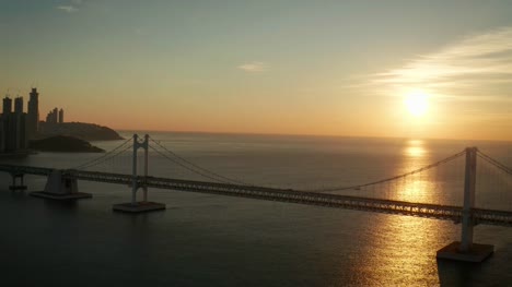 Sunrise-Luftbild-Gwangan-Brücke