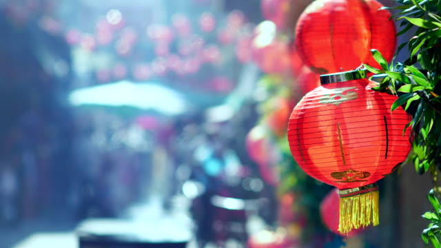 Linternas-del-año-nuevo-chino-en-Chinatown.