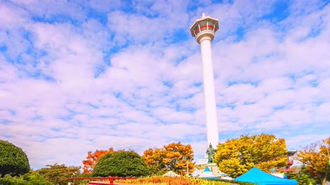 Time-Lapse-Busan-Tower-in-Südkorea
