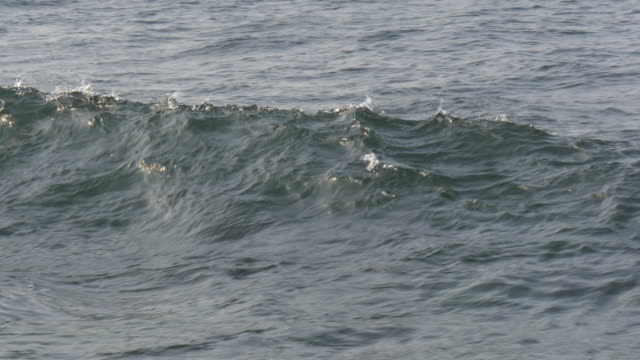 POHANG,-KOREA--Panning-shot-of-moving-sea-wave