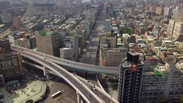 taiwan-taipei-cityscape-day-time-traffic-road-junction-aerial-panorama-4k