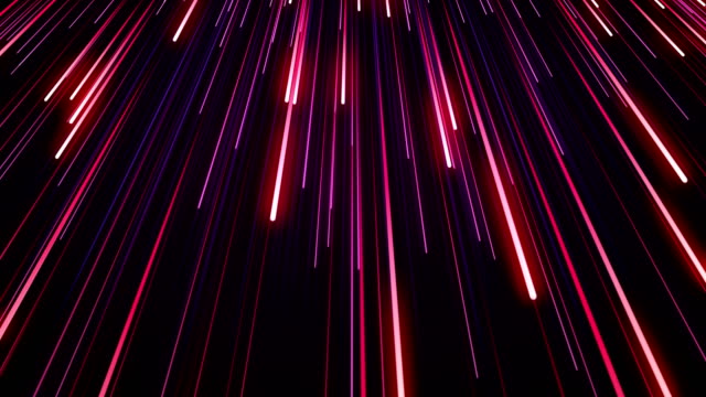 Beautiful-Falling-Rain-Pink-Blue-Color-Glowing-Neon-Lines-on-Black.-Digital-Design-Concept.-Looped-3d-Animation-of-Glowing-Lines