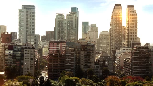 Los-edificios-modernos-en-Buenos-Aires,-Argentina.