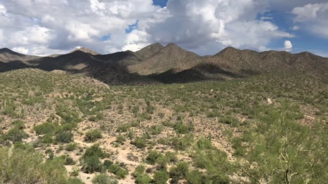 McDowell-Sonora-Trail,-Scottsdale,-Arizona-Zeitraffer