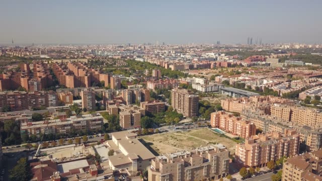 Aerial-view-of-Madrid