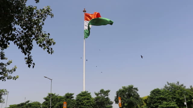 Tiranga,-die-nationalen-Flagge-von-Indien