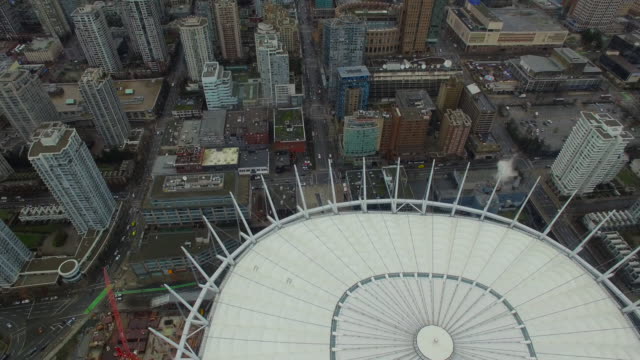 Vista-aérea-de-Canadá-Vancouver,-BC