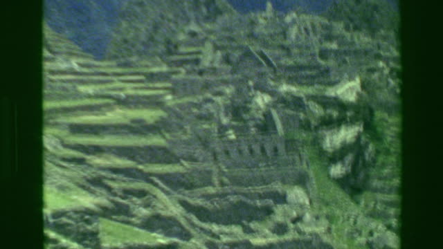 1977:-Gebäudearchitektur-Machu-Picchu-native-Zivilisation-Fokus-Inkaruinen.
