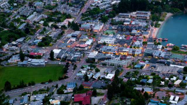 Queenstown-Street-Time-Lapse-from-Aerial-View