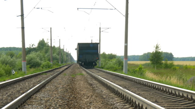 Train-cars-leave-far-away