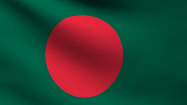 Bangladesch-Flagge.