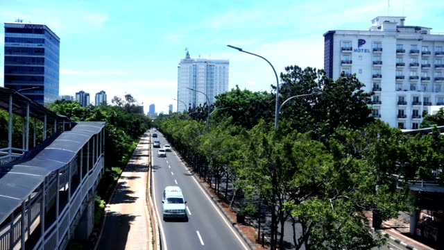 Lapso-de-tiempo-del-tráfico-en-Yakarta