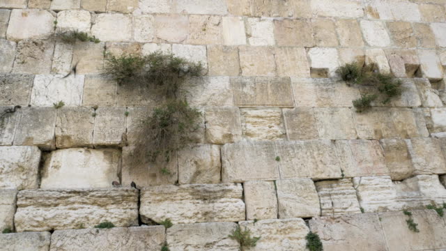 Blick-auf-eine-westliche-Wand-in-Jerusalem.-Israel.