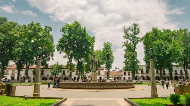 lapso-de-tiempo-plaza-principal-de-Patzcuaro