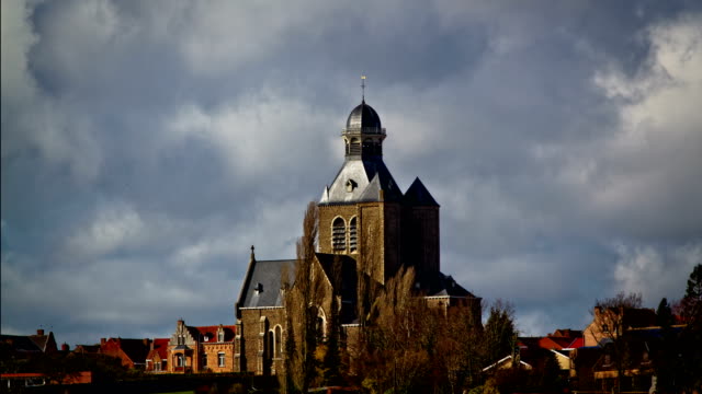 World-war-one-towns-and-villages--:--Messines,-Flanders,-Belgium-time-lapse