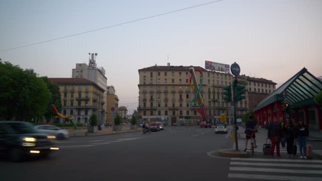twilight-time-milan-city-famous-traffic-street-crosswalk-panorama-4k-italy