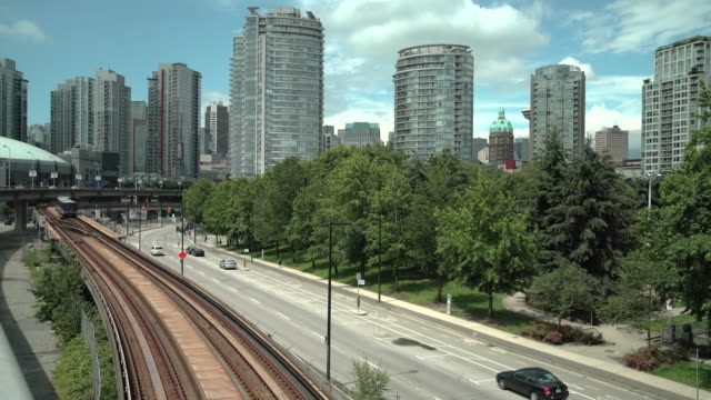 Vancouver-Transit,-Britisch-Kolumbien-UHD