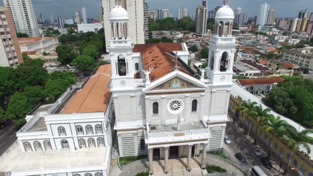 Our-Lady-Nazare-Cathedral-in-Belem-do-Para,-Brazil
