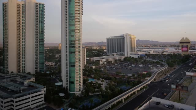 Día-a-noche-Timelapse-del-paisaje-de-Las-Vegas