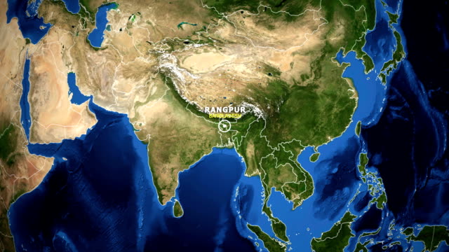 EARTH-ZOOM-IN-MAP---BANGLADESH-RANGPUR