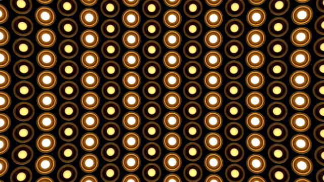 Lights-flashing-wall-round-bulbs-pattern-static-diagonal-wood-stage-background-vj-loop