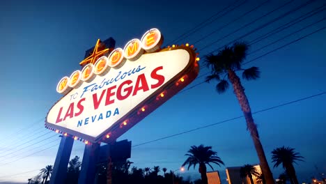 Welcome-to-fabulous-Las-Vegas-Sign-at-night-in-4K