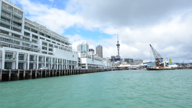 Horizonte-de-Auckland,-Nueva-Zelanda
