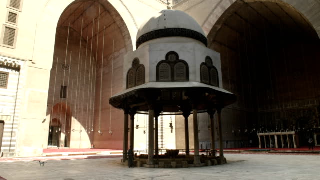Moschee-von-Sultan-Hassan-in-Kairo,-Ägypten