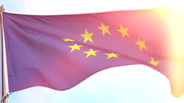 Bandera-de-la-Unión-Europea-en-4k