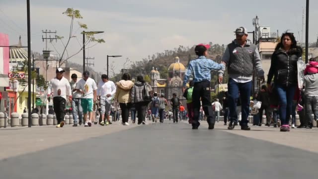 Menschen-in-Mexiko-Stadt