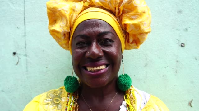 Brazilian-woman-of-African-descent,-Bahia,-Brazil