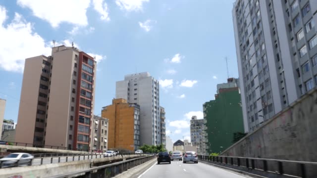 Minhocao-viaducto-en-Sao-Paulo,-Brasil