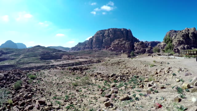 Jordan-Petra-Wüste-panorama