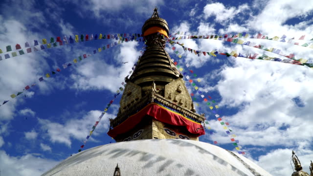Templo-de-Swayambhunath-o-mono