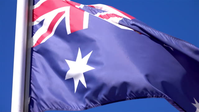 Video-der-Australische-Flagge-in-4K