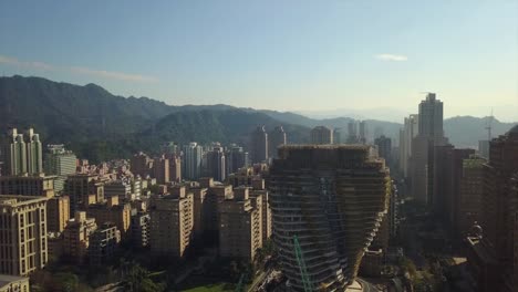 taiwan-sunny-day-taipei-cityscape-downtown-aerial-panorama-4k