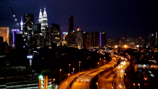 4K-Video:-Luftaufnahme-des-Skyline-von-Kuala-Lumpur
