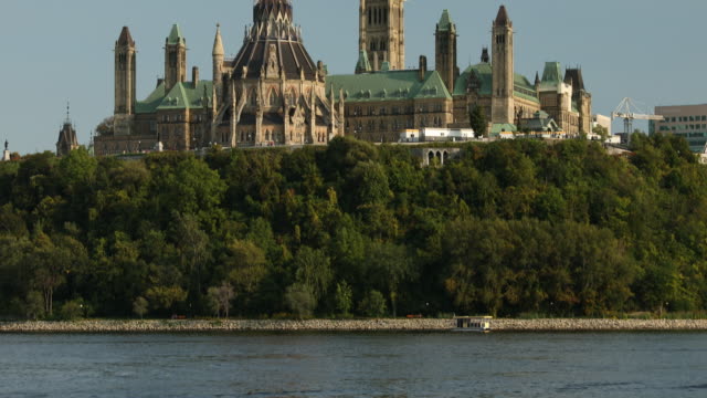 Parliament-Hill-en-Ottawa,-Ontario-Canadá