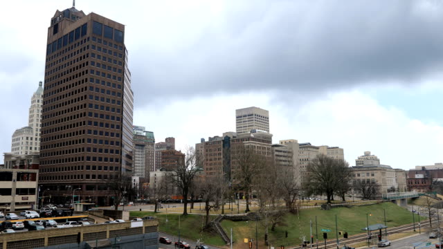 Blick-auf-Memphis,-Tennessee-Innenstadt